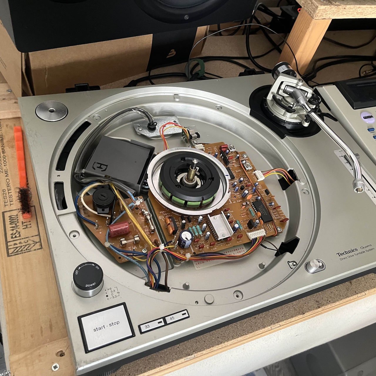 Turntable maintenance
